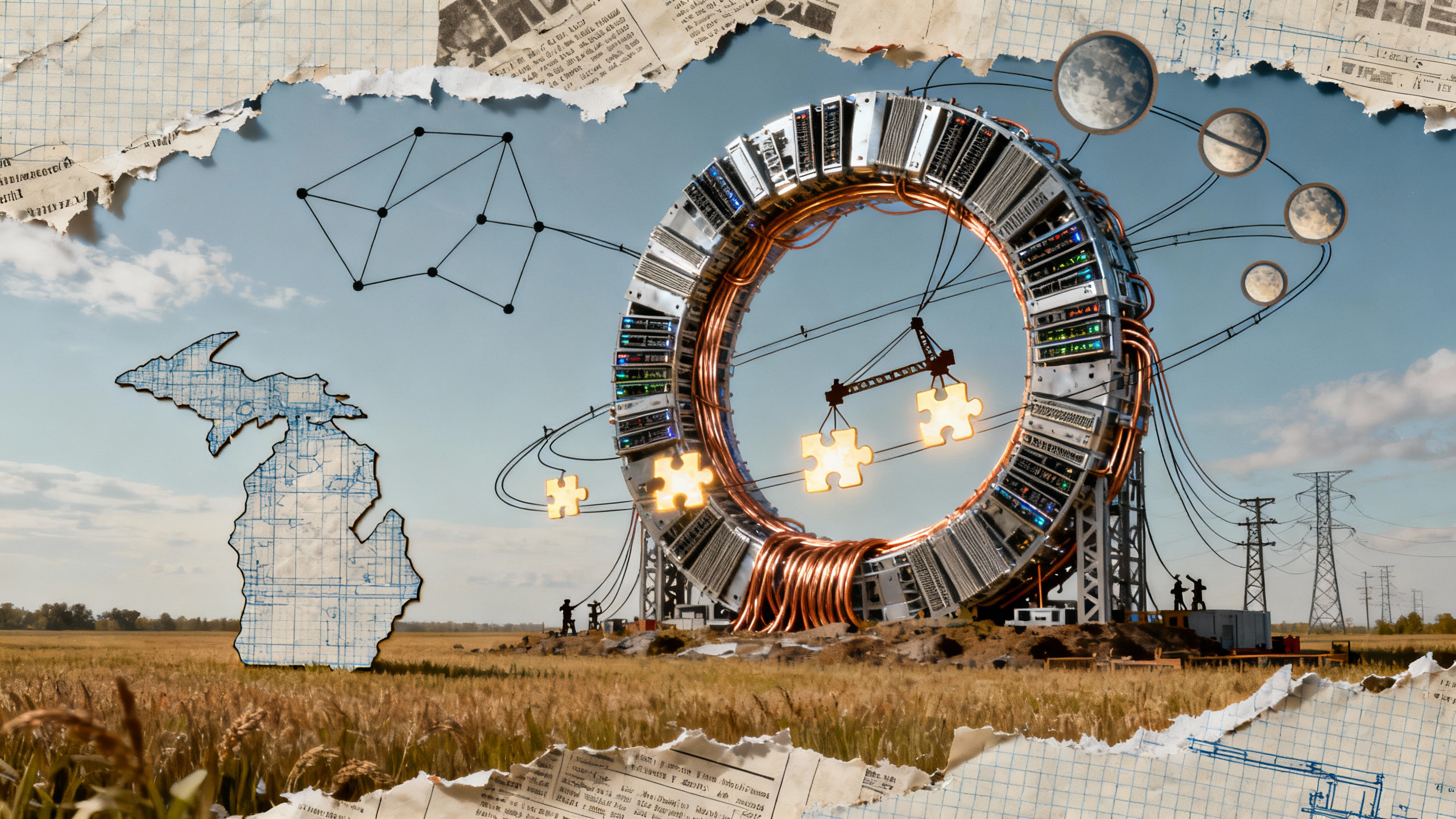 OpenAI وOracle تخططان لإنشاء مركز بيانات «Stargate» للذكاء الاصطناعي (AI) بقدرة 1 غيغاواط في ميشيغان