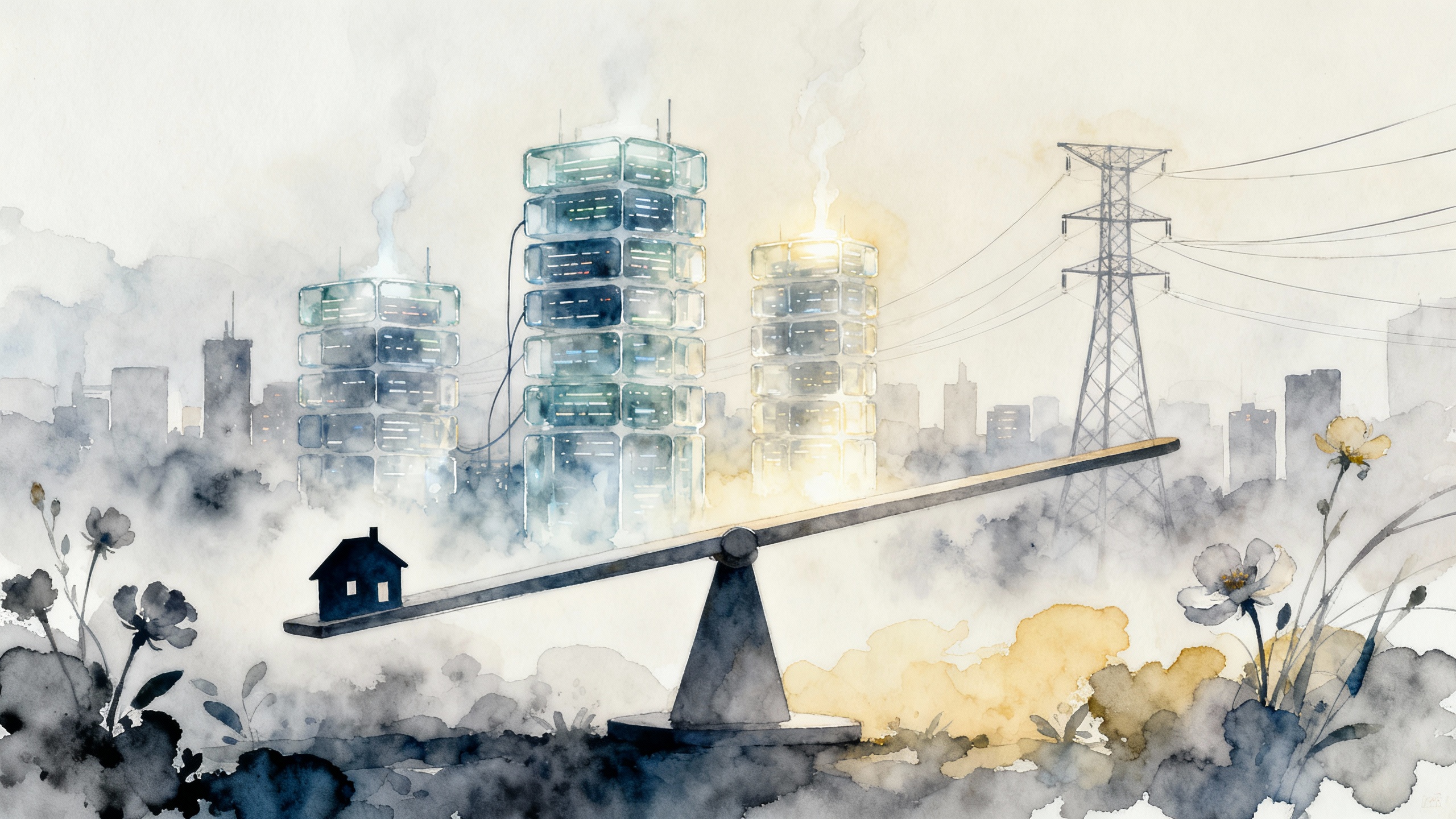 ارتفاع أسعار الطاقة يسلّط الضوء على مراكز بيانات الذكاء الاصطناعي (AI)