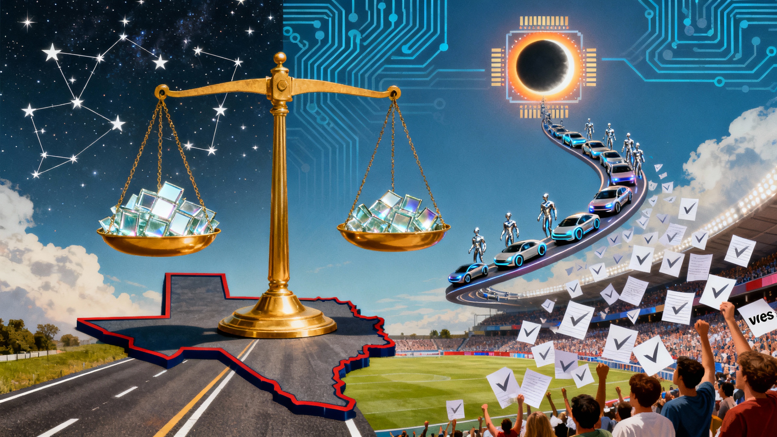 مساهمو تسلا يقرّون حزمة تعويضات لإيلون ماسك قد تبلغ 1 تريليون دولار، رهاناً على الذكاء الاصطناعي (AI) والروبوتات